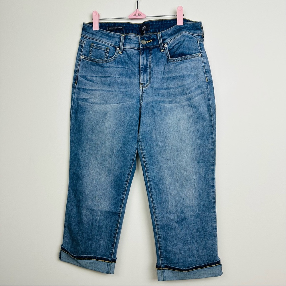 NYDJ Light Blue Cropped Jeans Size 10